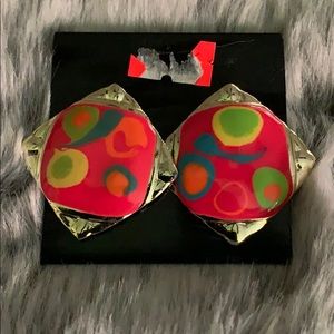 Vintage 80’s Earrings pierced